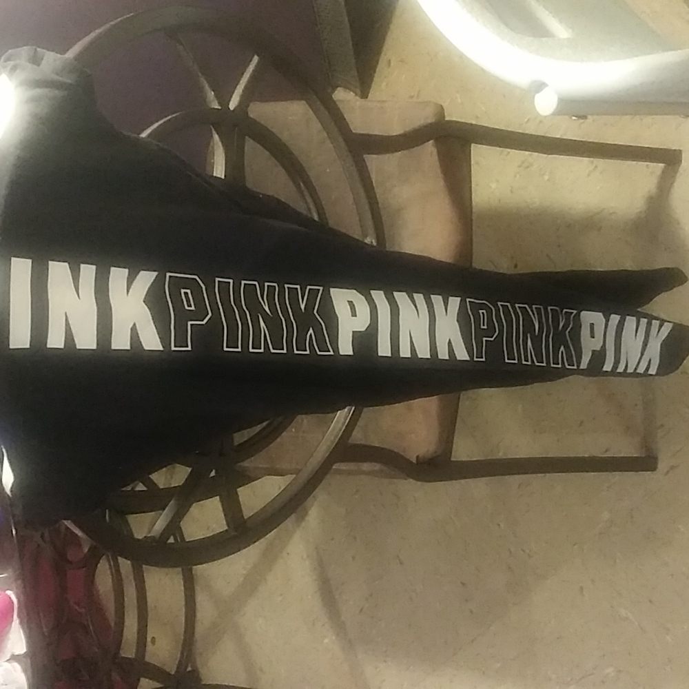 Black leggings from pink size L